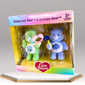 Zestaw 2 figurek Care Bears Good Luck Bear i Grumpy Bear