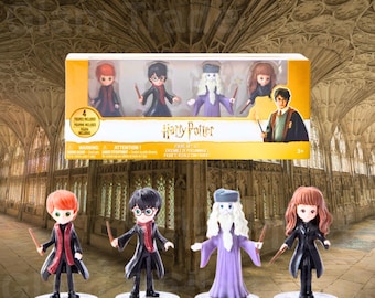 Set de regalo de 4 figuras de Harry Potter