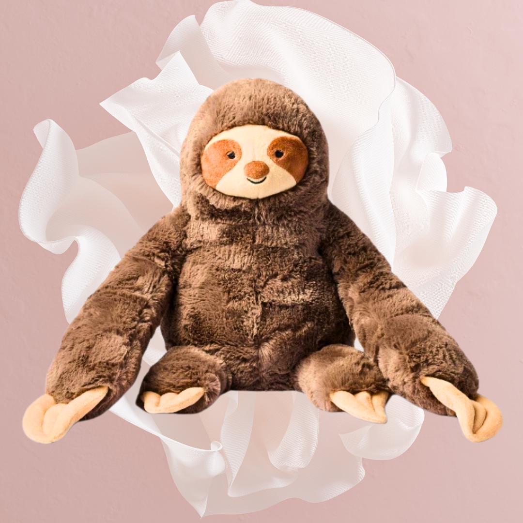 Peluche Paresseux Peluche Avec Yeux Paillette Animal En Peluche