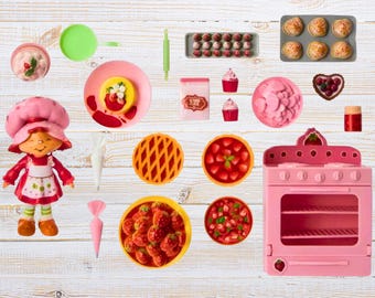 The Teeny Tinies Strawberry Shortcake Bak Shop, 20 stuks