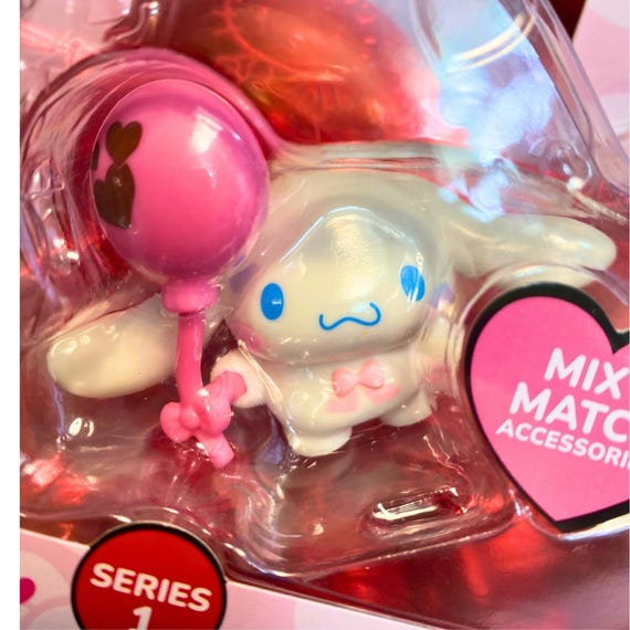 2025 Sanrio Hello Kitty & Cinnamoroll Valentine's Day, 2-figure