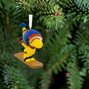 2023 Hallmark Peanuts Woodstock Skiing Christmas Ornament