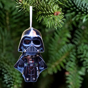2024 Hallmark Star Wars Darth Vader Decoupage Christmas Tree Ornament
