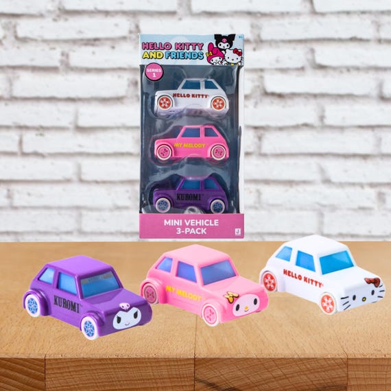 Hello Kitty and Friends Mini Vehicle 3-pack. - Etsy