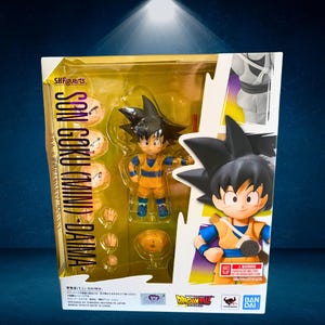 2025 The S.H.Figuarts Son Goku (Mini) -DAIMA- Action Figure From The Dragon Ball Daima Series.