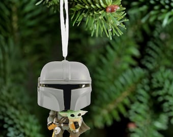 The Mandalorian & The Child Holiday Ornament