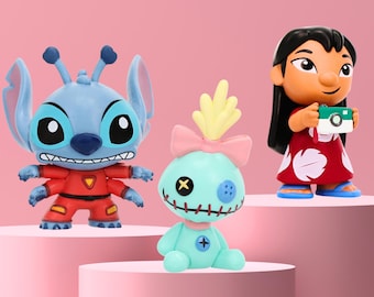Funko Mini Lilo & Stitch Vinyl Figures Stitch 626 Scrump Lilo Disney Collectible