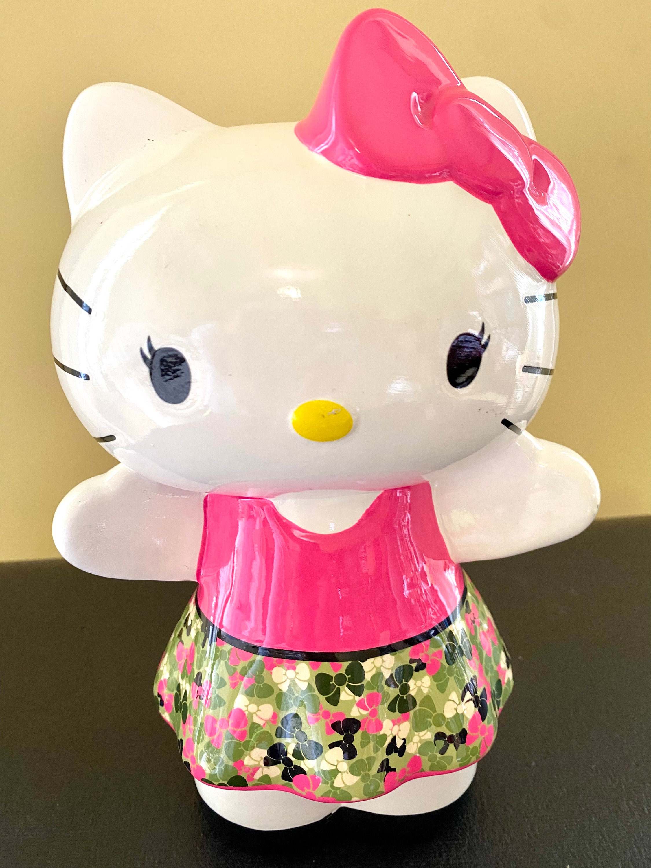Vintage Hello Kitty Ceramic Bank Coin - Etsy