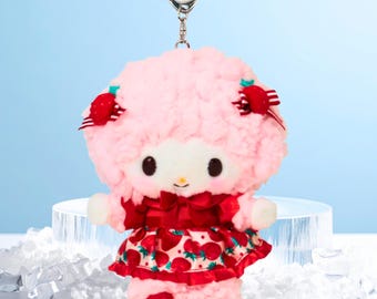 Llavero de peluche con forma de piano (Serie 50 Aniversario de Strawberry News)