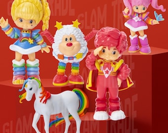 3 Nappes En Papier Rainbow Brite - Deeko 1983 - Pour Anniversaire (neuves)