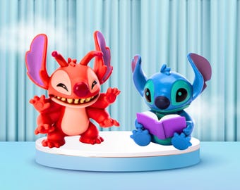 DIS Stitch Figure Set of 2
