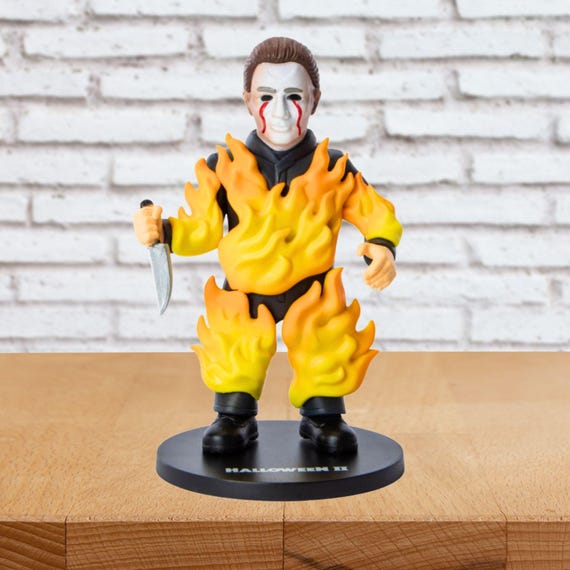 ハロウィンII マイケル・マイヤーズ ビニールフィギュア - Etsy 日本