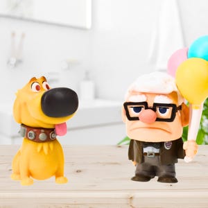 DC 100 Pixar Up Carl & Dug Figure Set 2-Pack