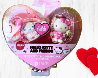 2025 Sanrio Hello Kitty & Cinnamoroll Valentine's Day, 2-figure