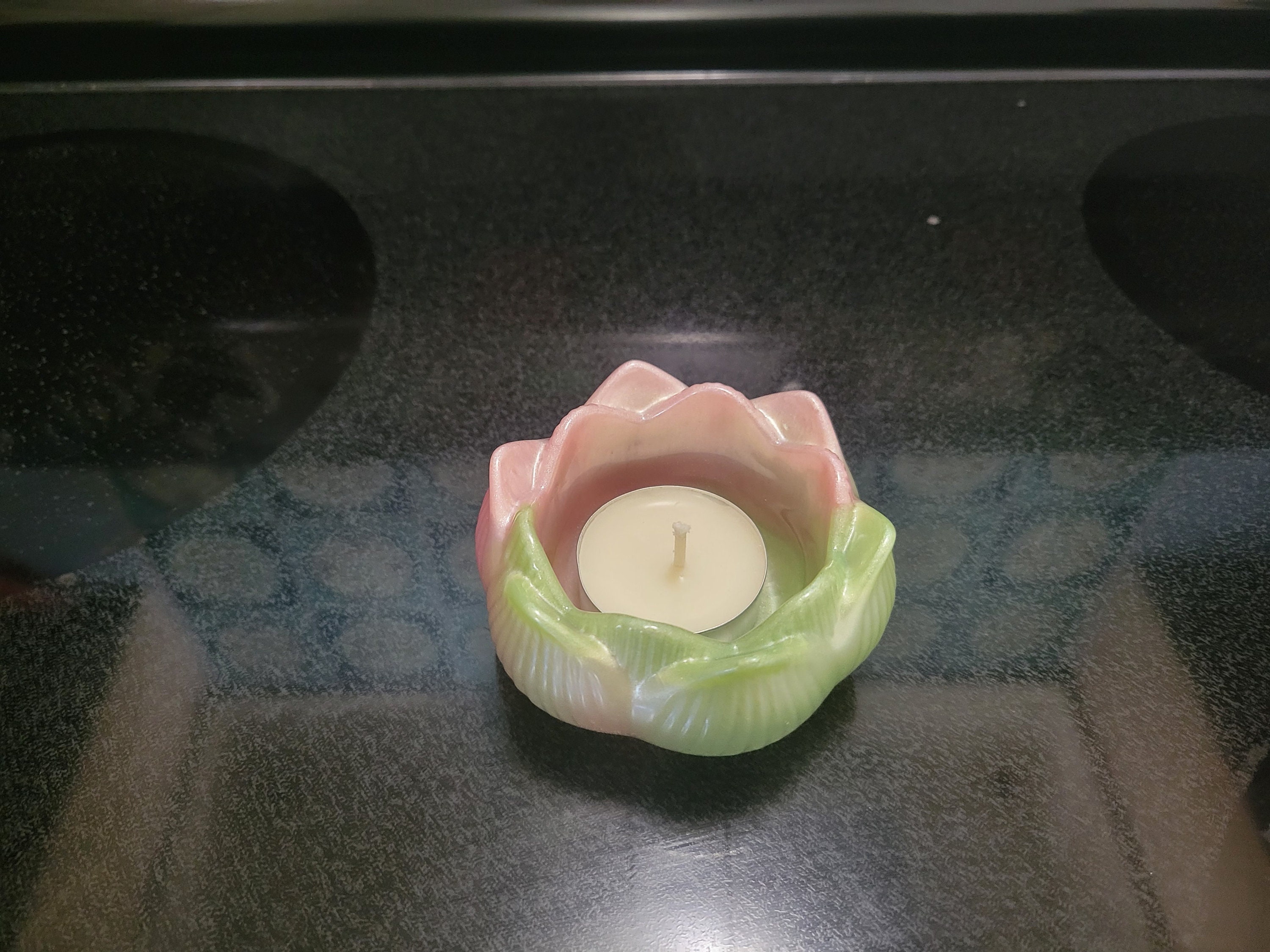 BRASS LOTUS TEALIGHT HOLDER main image 0