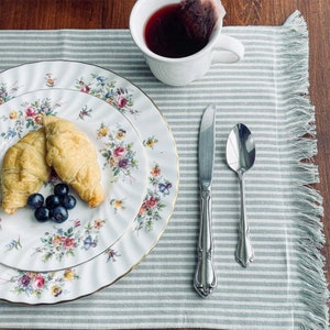 Blue Striped Placemat set