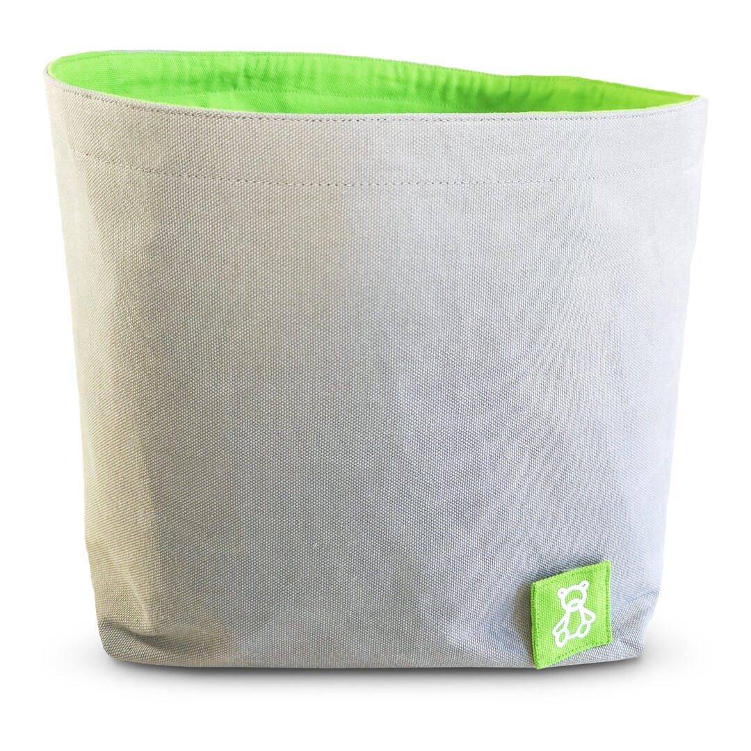 Extra Large Fabric Storage Bin With Clipart Label Custom Etsy