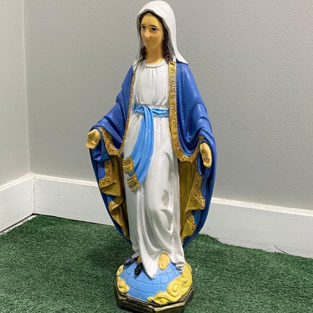 20" Concrete Virgin Mary Statue, Outdoor Statues Finest Stone Finish, Home Decor, Christmas Gifts, Mother's Day Gifts, All Occasions Gift - Etsy