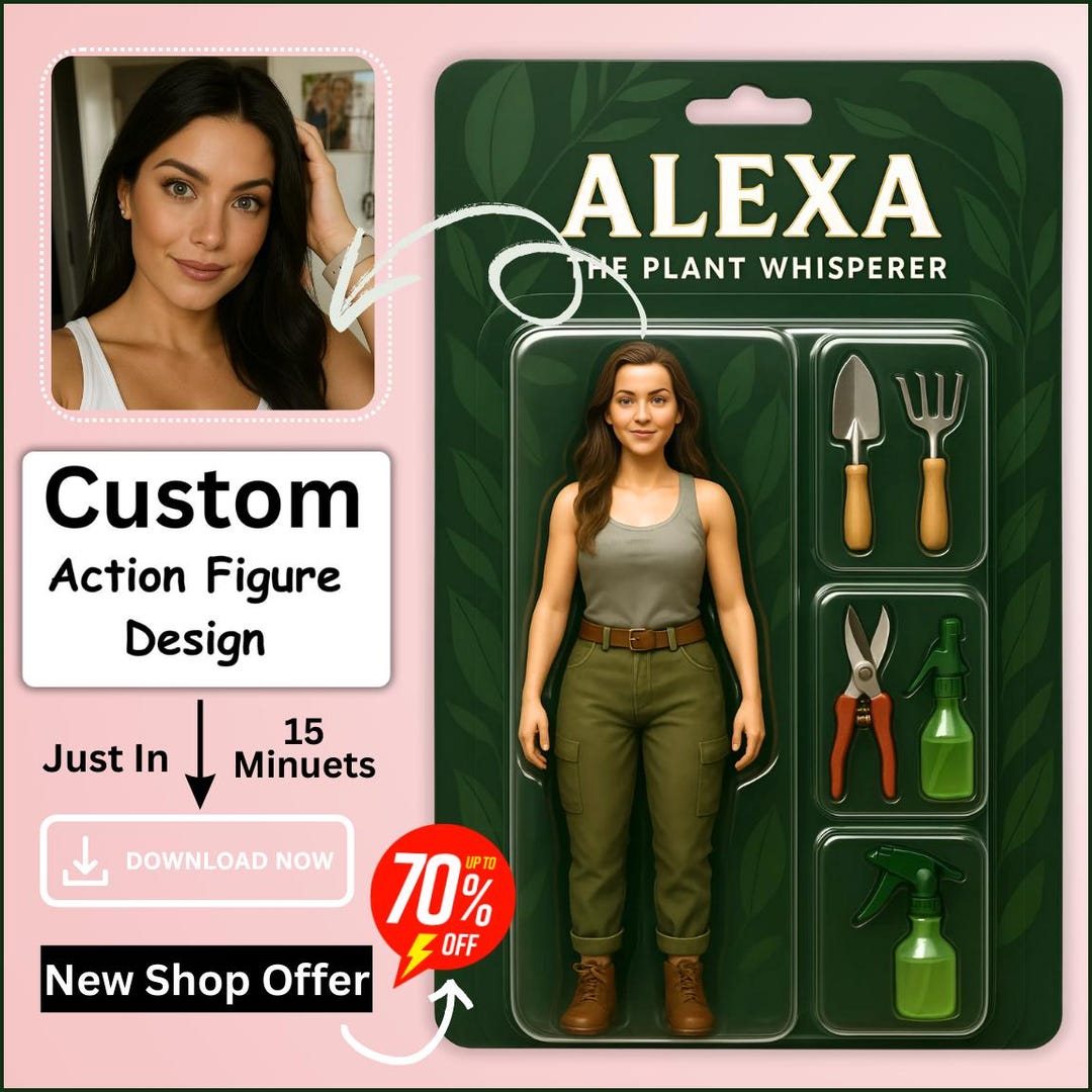 Custom Action Figure | Personalized Toy Box Portrait | Turn Yourself ...