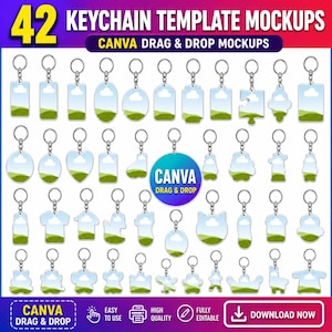 Editable keychain Canva template bundle preview with multiple shapes
Rectangle and circle keychain sublimation templates drag and drop
Motel keychain Canva frames customizable design preview
T-shirt keychain SVG template for Cricut and Silhouette
Keychain and earring template bundle mockup display
20 plus keychain shapes bundle editable files preview
Acrylic keychain sublimation design Canva template example