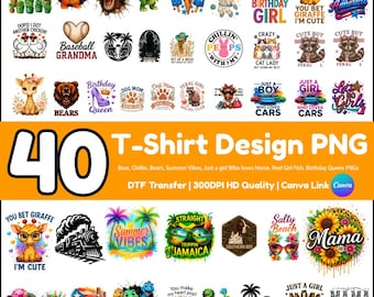 T Shirt Graphics Bundle, Apparel Design Pack, Urban Streetwear Designs, Clothing Print Files, T Shirt Artwork Bundle, Print Ready Designs