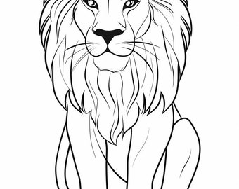 Take a Coloring Safari! Nearly 300 Printable Zoo Animal Coloring Pages - Digital Download