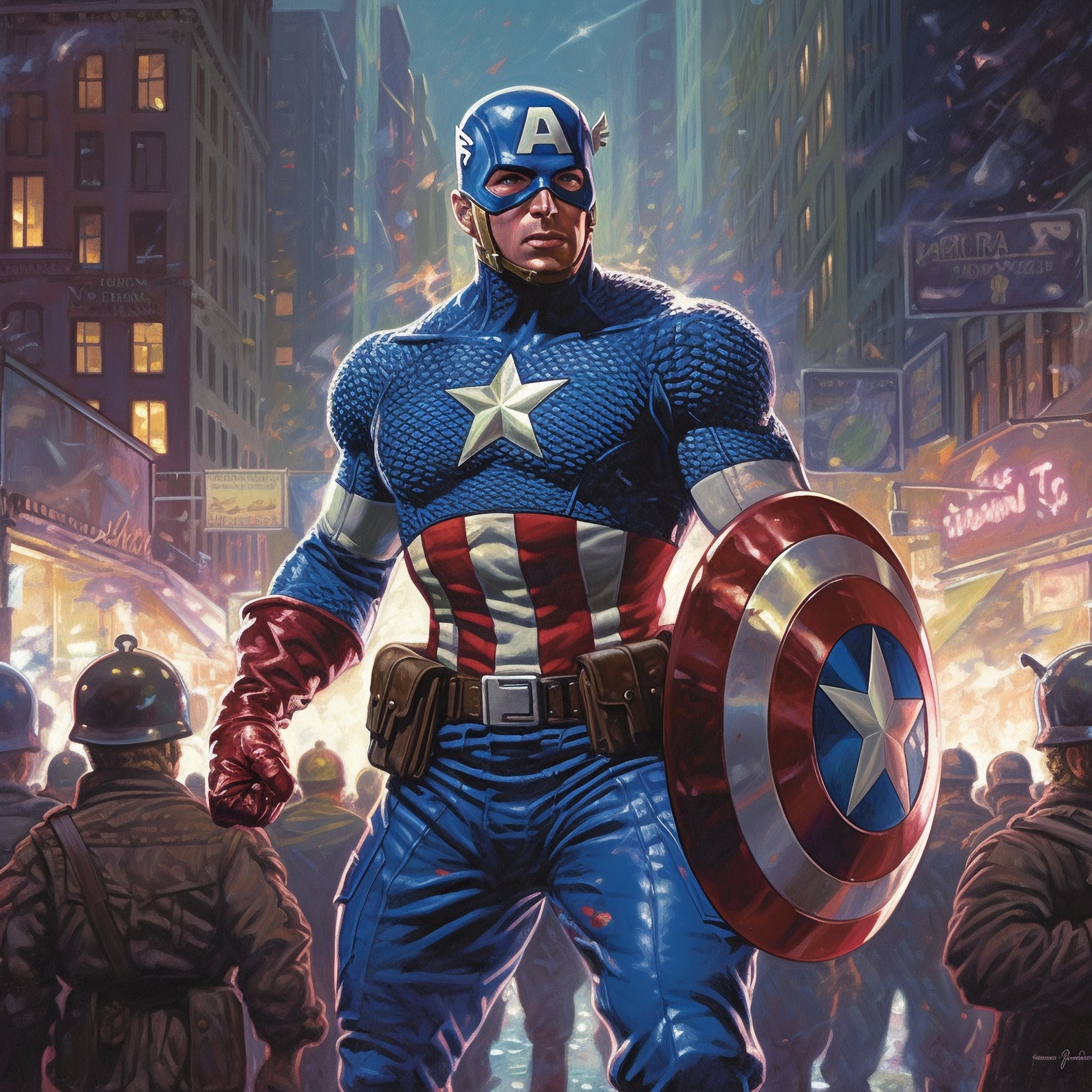 Printable Captain America Artworks Digital Download for Marvel Fans - Etsy