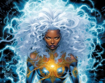 Marvel&#39;s Storm Art Bundle&quot;: 350 Unique Images for Your Creative Ventures