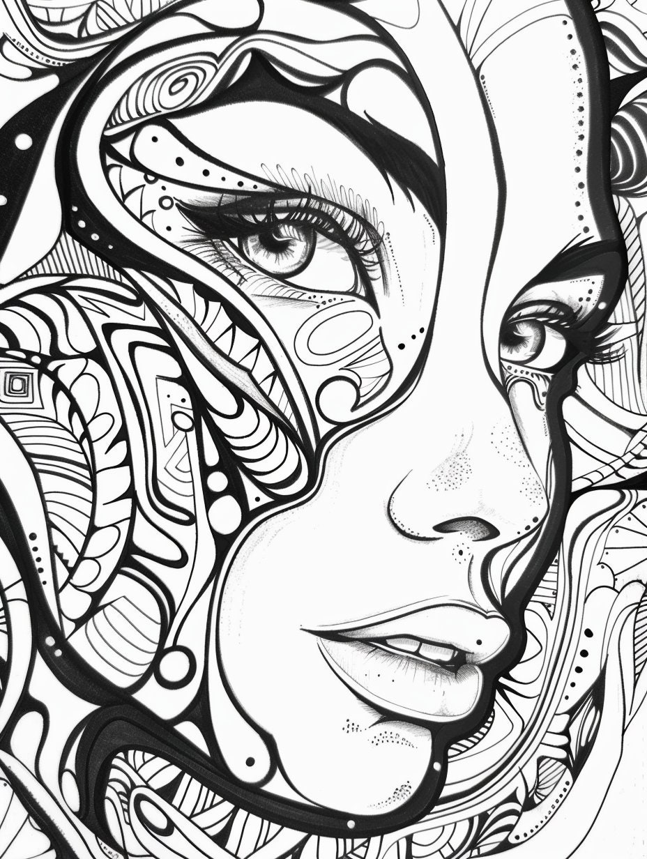Over 200 Graffiti Coloring Pages - Printable, Digital