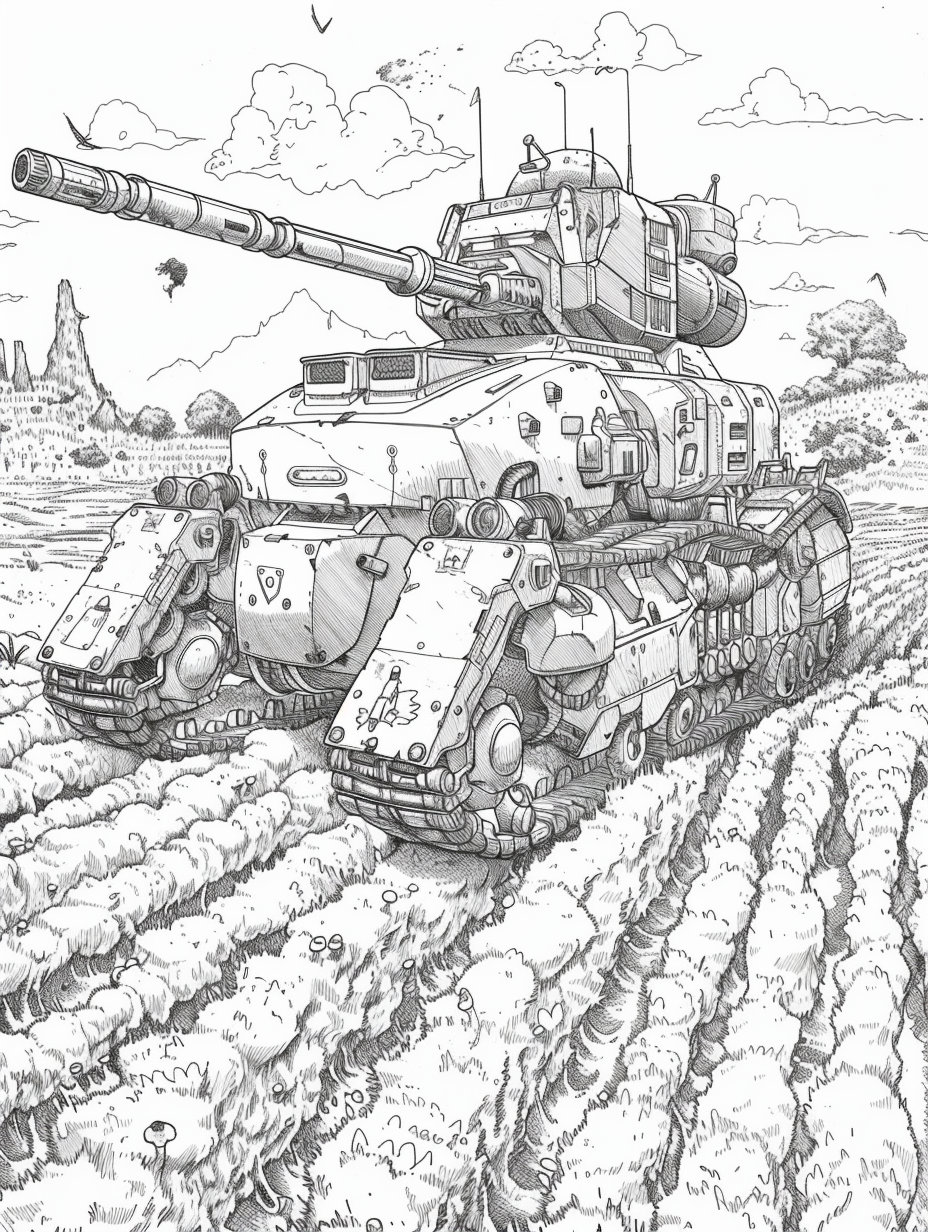 Gear Up! 200+ Printable Mecha Coloring Pages - Digital Download - Etsy