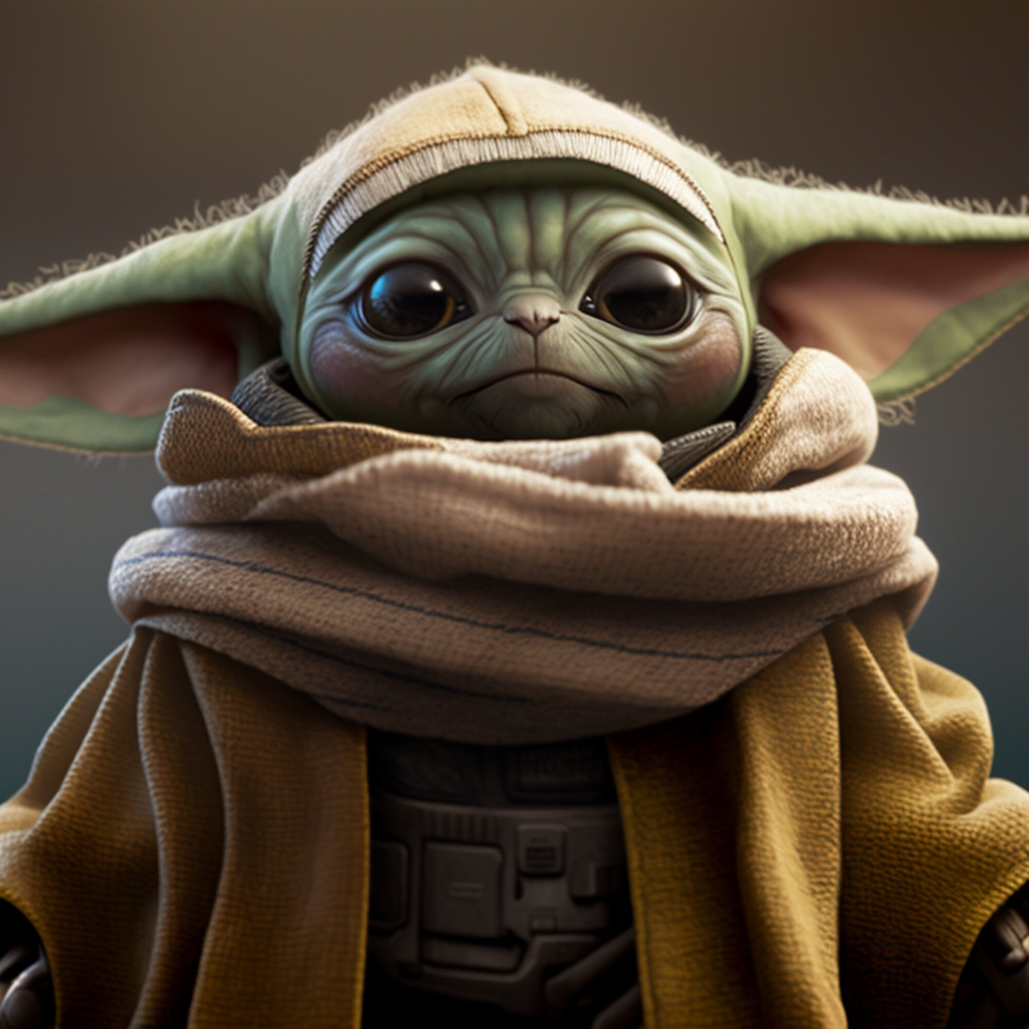16 Baby Yoda Digital Art Download , Custom Made Baby Yoda , Star War