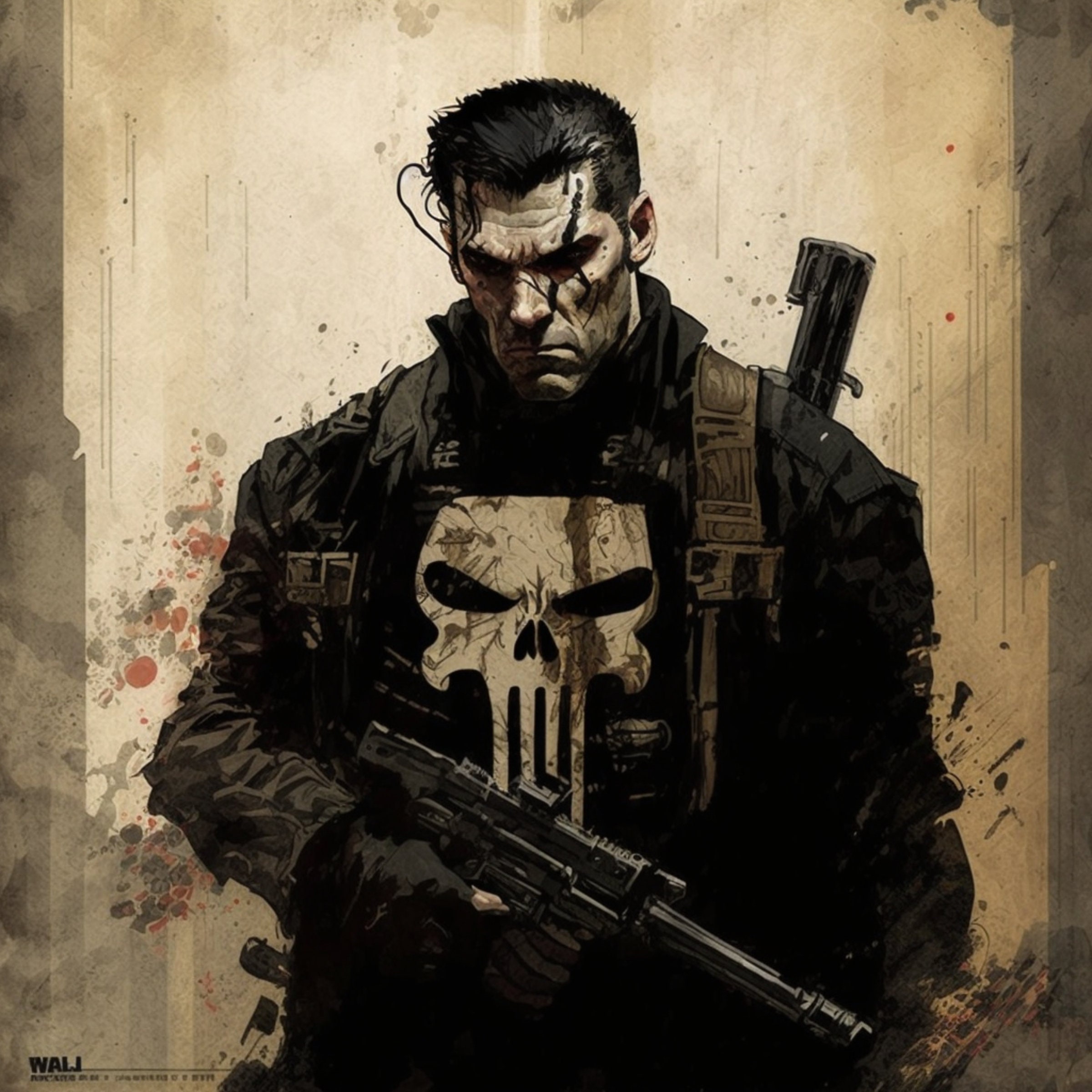 21 Original Punisher Art Pieces for Digital Download, Digital Prints - Etsy