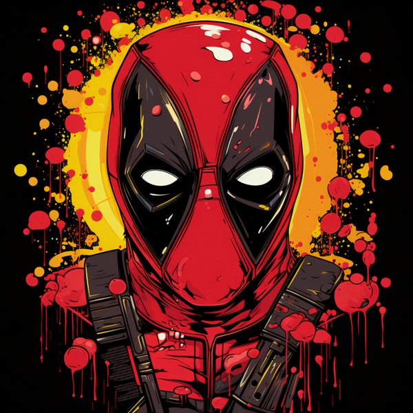 Over 280 Unique Deadpool Logos and Designs! Printable Marvel Art