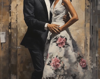 Barack & Michelle Obama Digital Portraits (4 pcs) Digital Download Printable Art