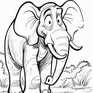 Doodle Your Dreams! Nearly 200 Random Cartoon Coloring Pages - Printable, Digital Download