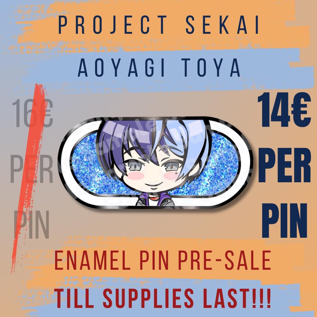 Akito Shinonome Enamel Pin / Project Sekai Colorful Stage / Pjsk ...