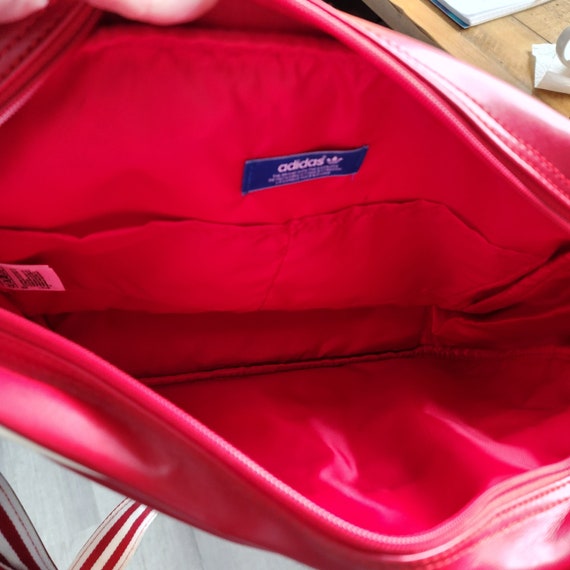 RARE Adidas messenger bag, red and blue Gem