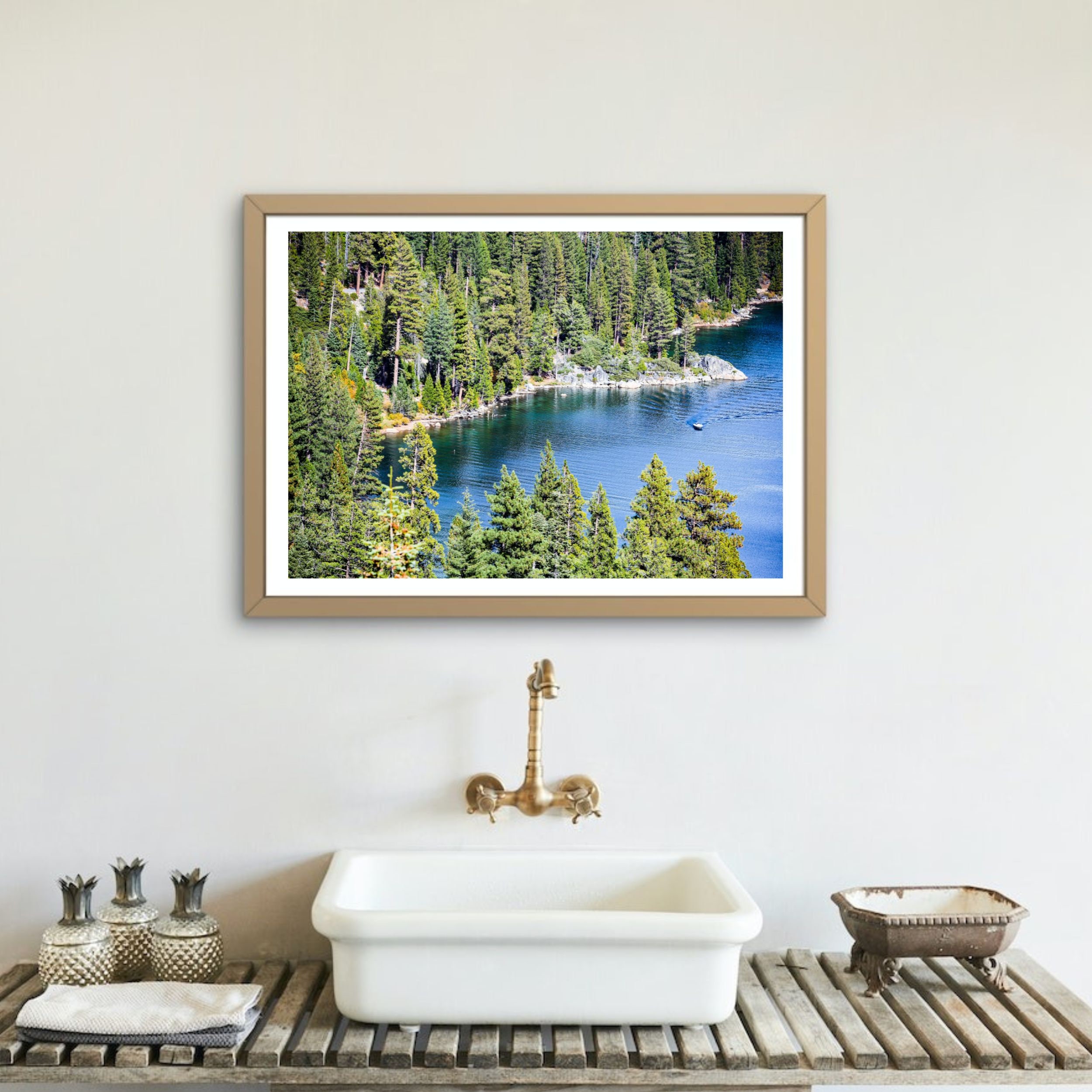 Lake Tahoe Print Lake Tahoe Landscape Photography Digital Download Wall ...