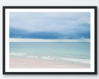 Seascape Photography, Abstract Ocean Waves Photography, Sandy Beach Photography, Wall Art, Wall Decor, Digital Art, Digital Print