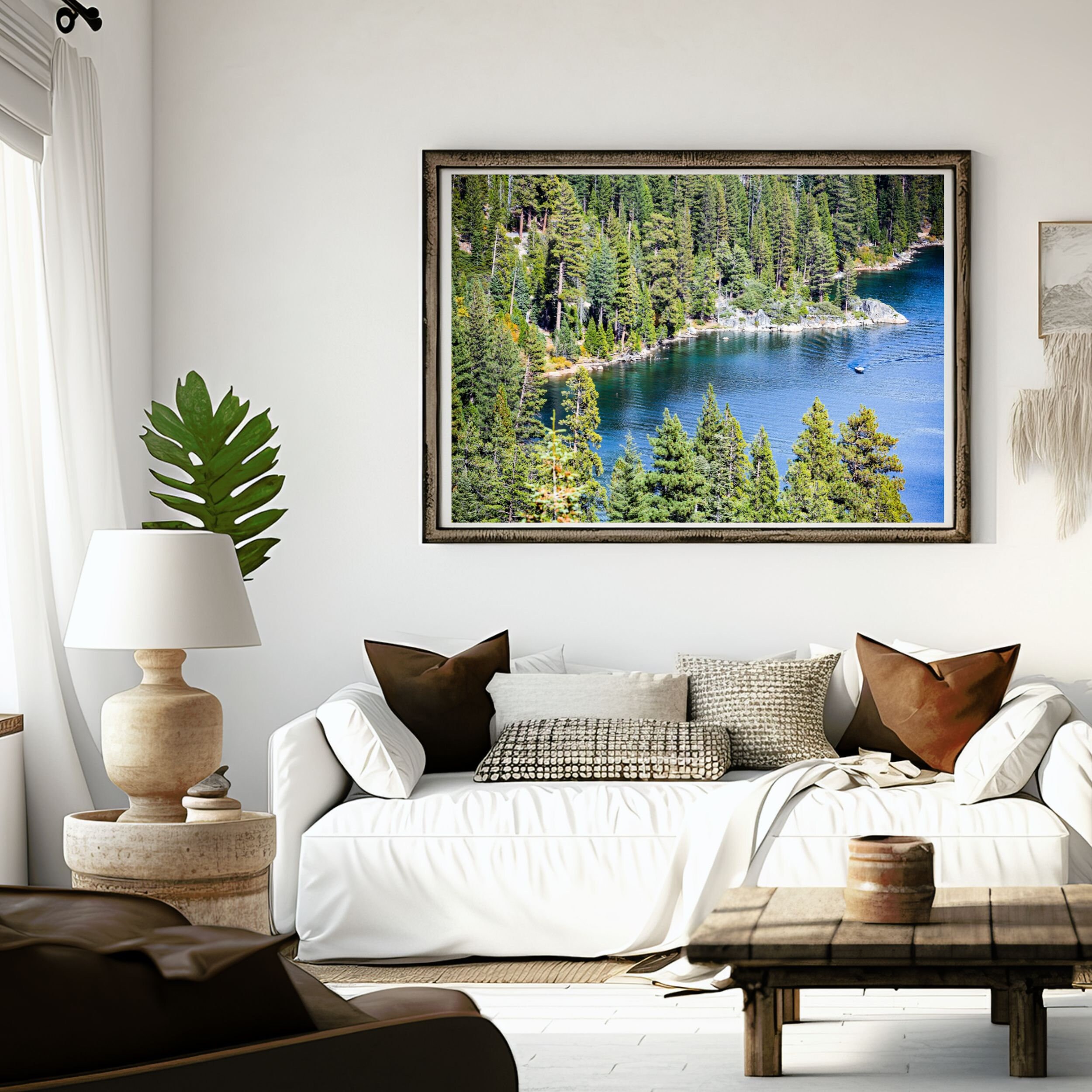Lake Tahoe Print Lake Tahoe Landscape Photography Digital Download Wall ...
