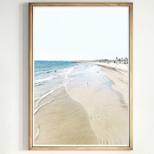Beach Print Digital Download California Coastal Landscape Photography Printable Art Waves Seascape Wall Art Instant Download Ocean Poster