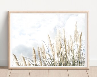 Grass Photography Digital Print Golden Grass Print Instant Download Wild Grass Wall Art Digital Download Nature Landscape Printable Art