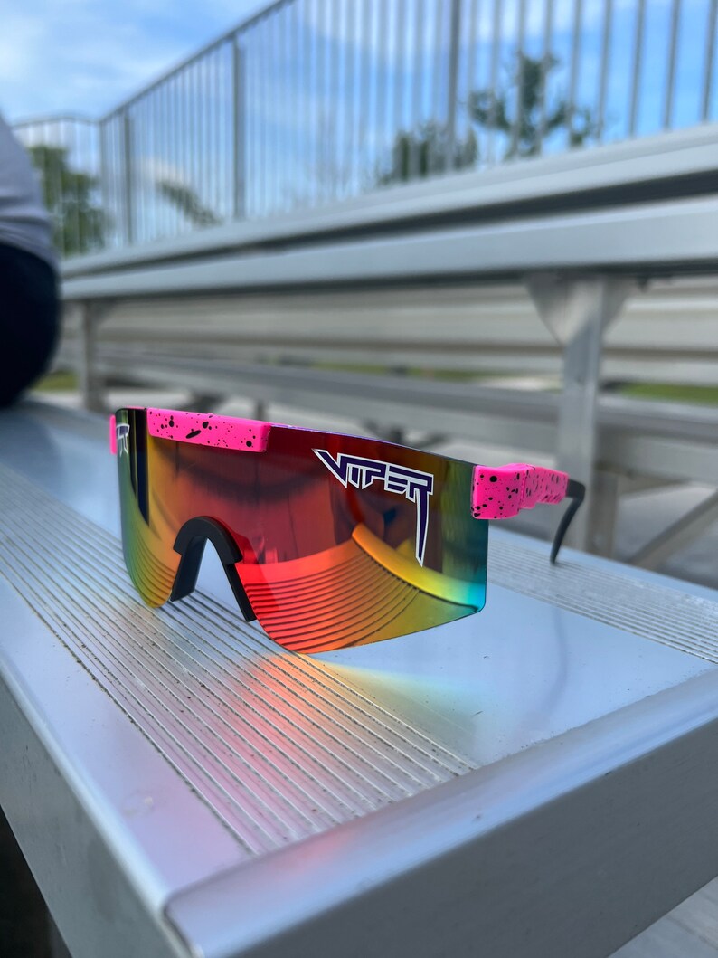 Pit Viper Hot Pink Radical Mens Kids Pit Vipers Polarized Etsy