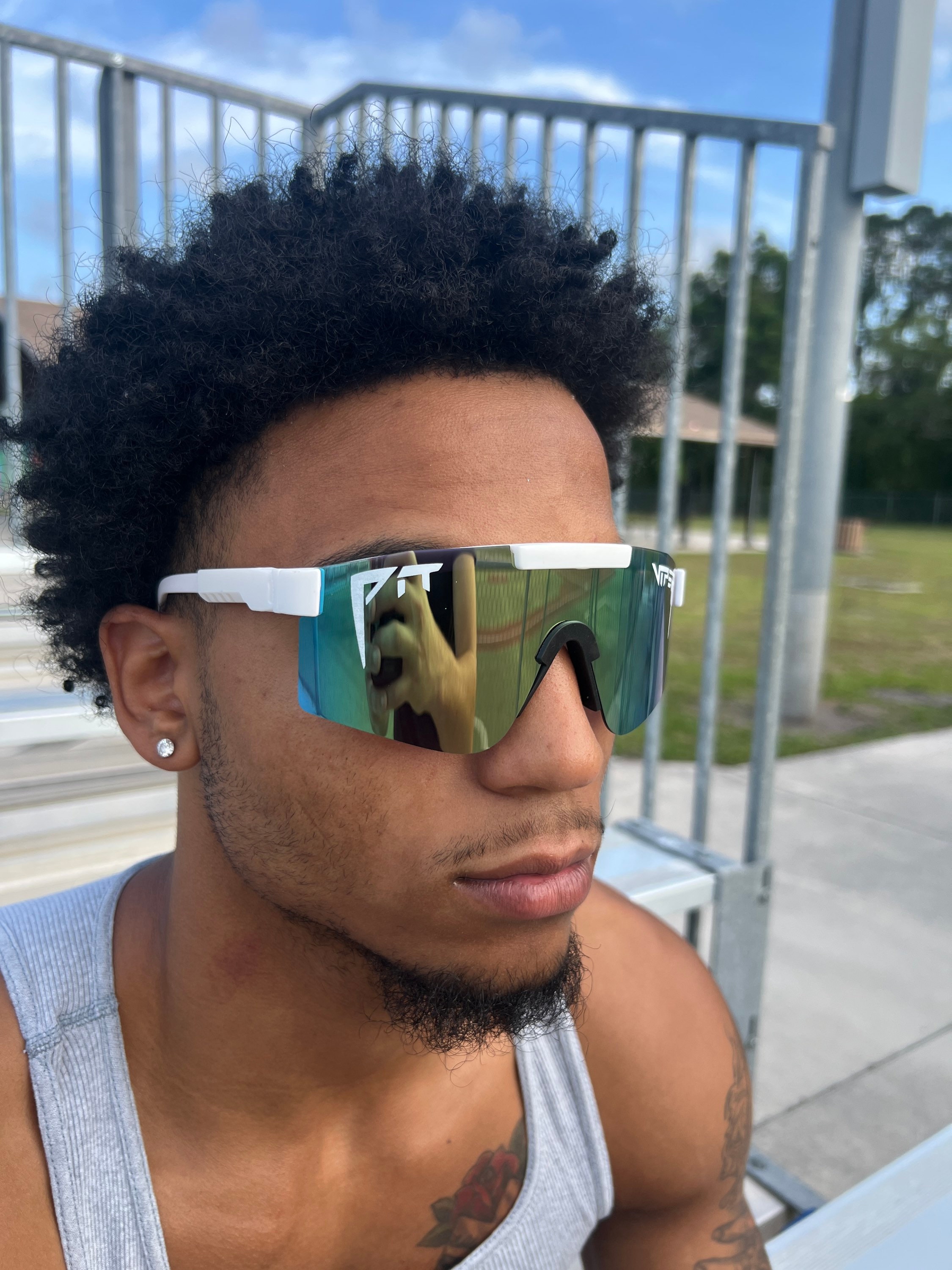 Pit Viper The Miami Nights Mens Kids Pit Vipers Polarized Sunglasses