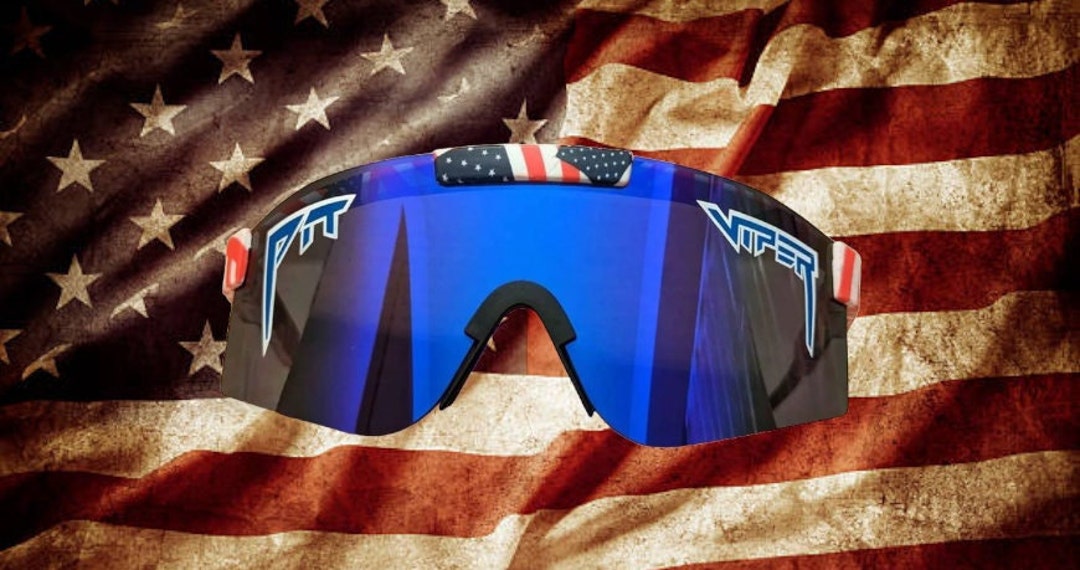 Pit Viper American Flag Mens Kids Pit Vipers Polarized Etsy