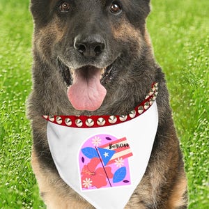 Dog bandana - S M L Hispanic Heritage Boricua Puerto Rico