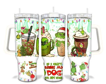 Kerstkarakter 6 gesublimeerde blusbeker van 40 oz
