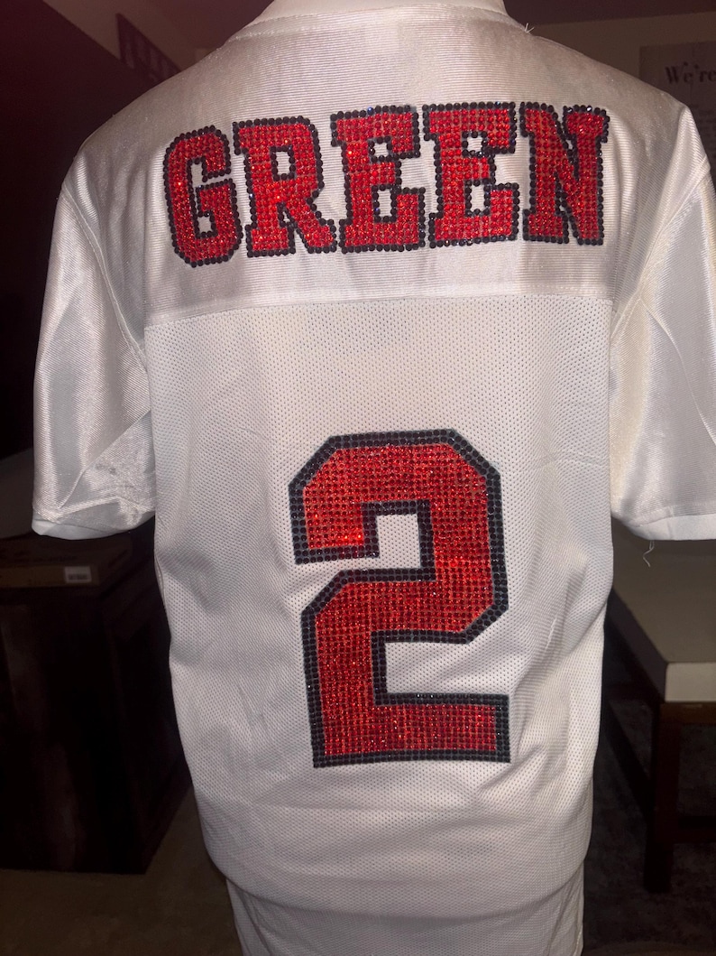 Custom Rhinestone Sports Jerseys. - Etsy