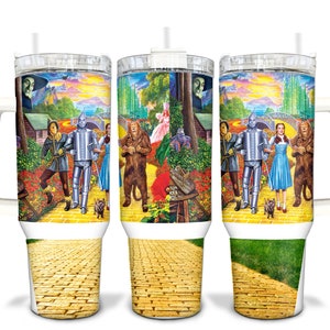 Oz Yellow Brick Road Sublimated 40oz Quencher Tumbler