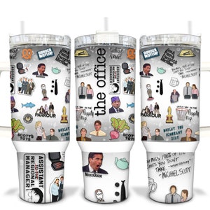The Office Sublimated 40oz Quencher Tumbler